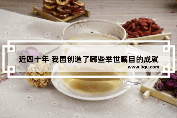 近四十年 我国创造了哪些举世瞩目的成就
