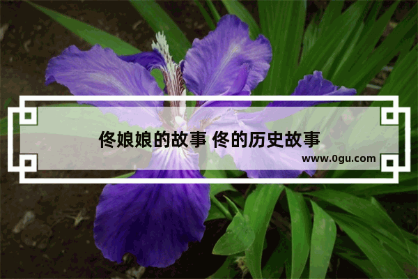 佟娘娘的故事 佟的历史故事