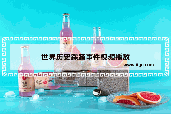 世界历史踩踏事件视频播放