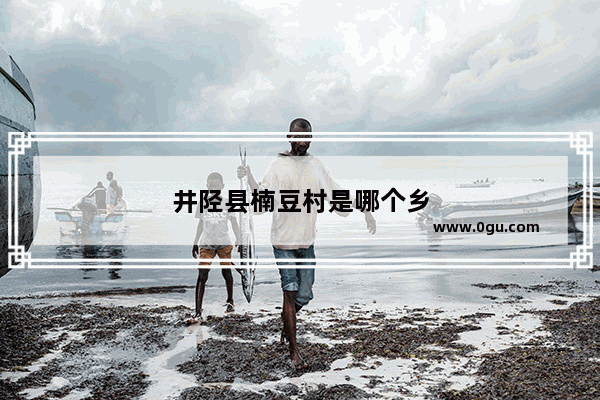 井陉县楠豆村是哪个乡