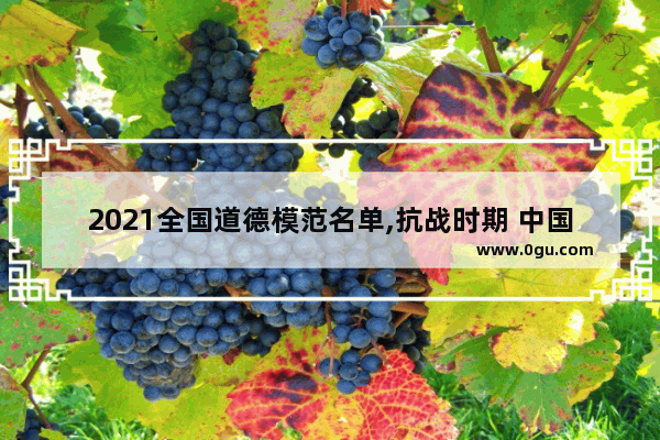 2021全国道德模范名单,抗战时期 中国分为几大战区？司令长官分别是谁