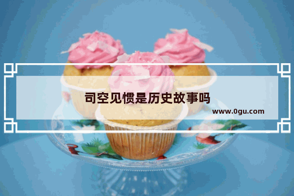 司空见惯是历史故事吗