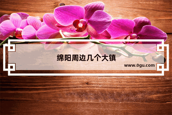 绵阳周边几个大镇