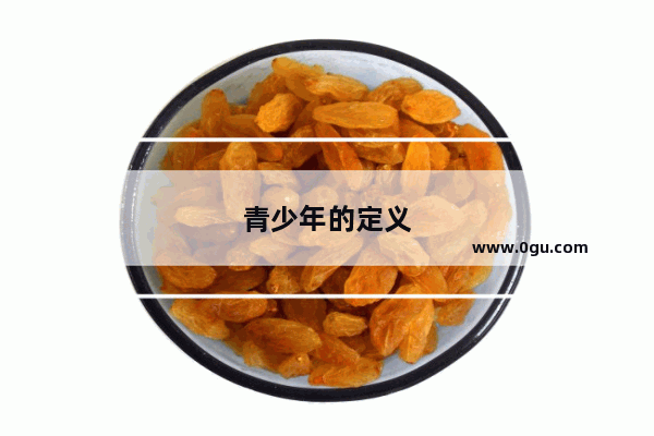 青少年的定义