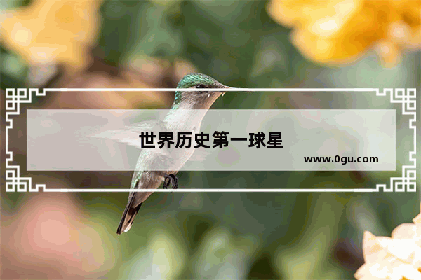世界历史第一球星