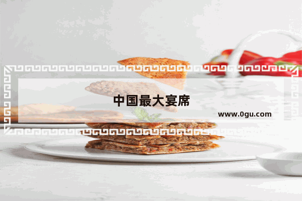 中国最大宴席