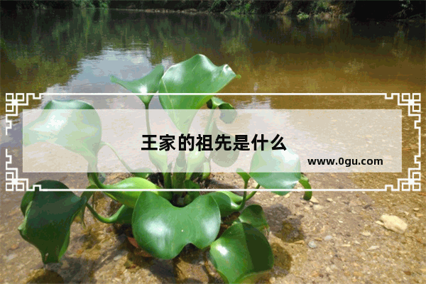 王家的祖先是什么