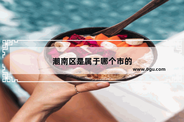 潮南区是属于哪个市的