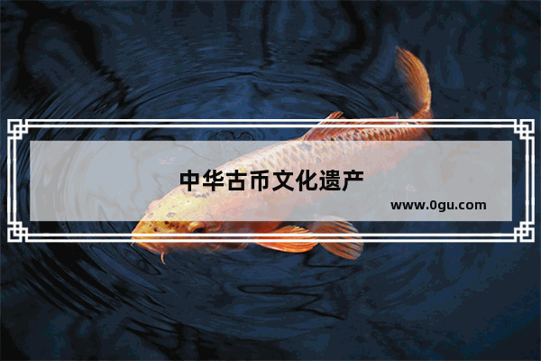 中华古币文化遗产