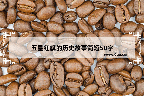 五星红旗的历史故事简短50字
