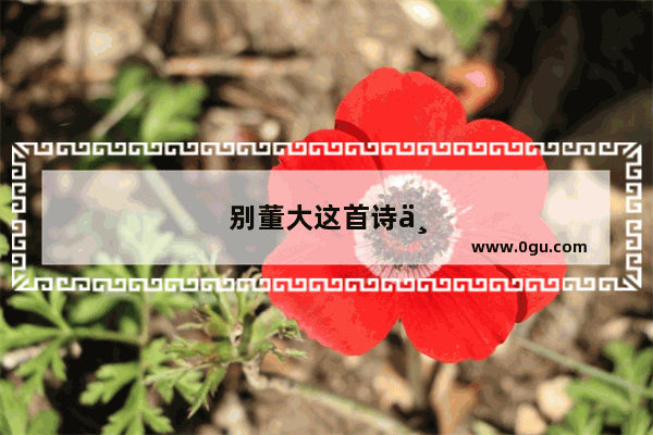 别董大这首诗中被后人称为脍炙人口的名句是什么