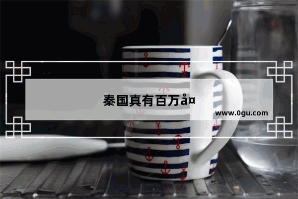 秦国真有百万大军吗