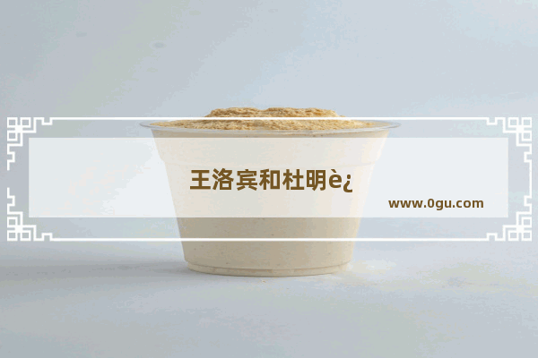 王洛宾和杜明远是哪个时期的人物