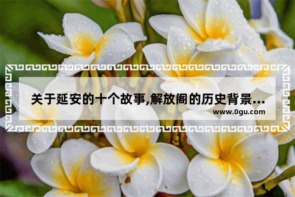 关于延安的十个故事,解放阁的历史背景故事