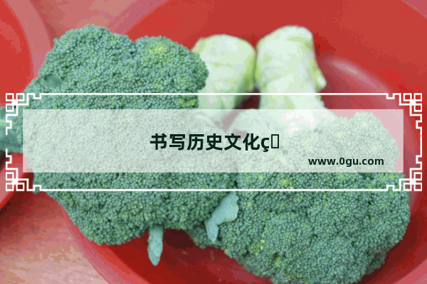 书写历史文化的作文