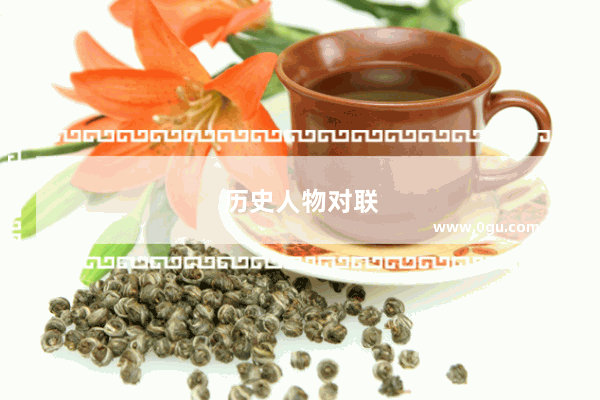 历史人物对联