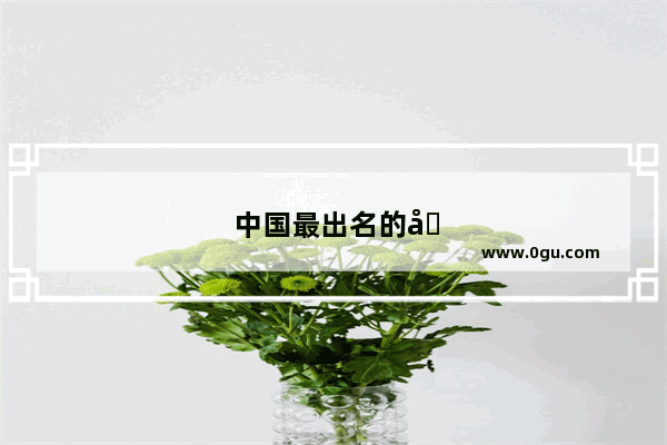 中国最出名的历史十大女人