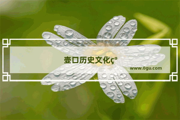 壶口历史文化简介