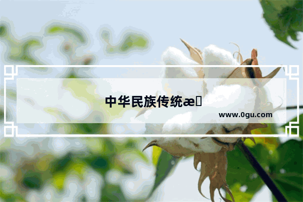 中华民族传统文化不断传承下去的依据及途径