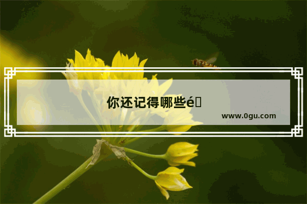 你还记得哪些随着时光流逝而消失的传统技艺