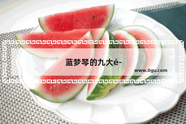 蓝梦琴的九大魂技
