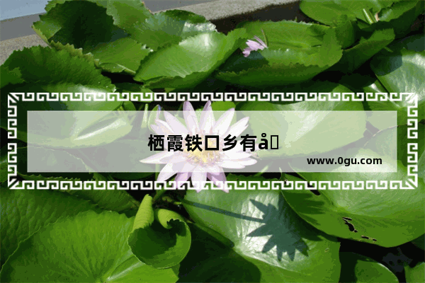 栖霞铁口乡有哪些村庄