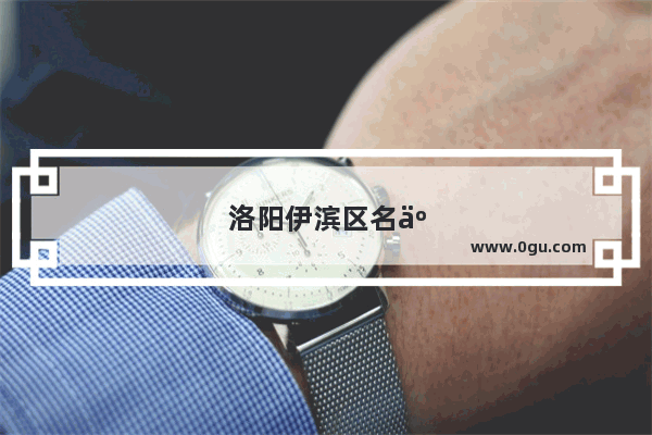 洛阳伊滨区名人