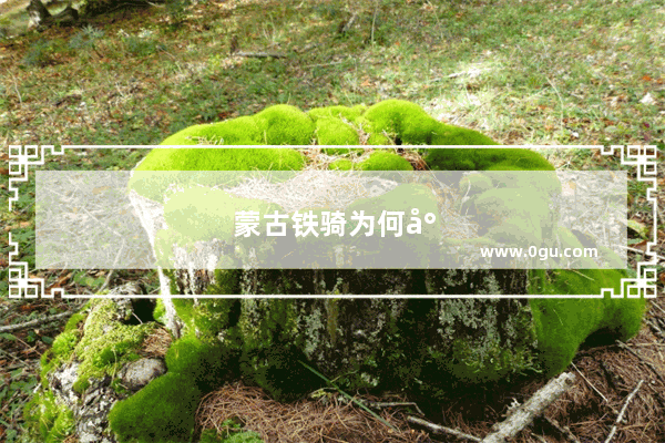 蒙古铁骑为何尊称大明朝将军马芳为“马太师”？马家有哪些传奇