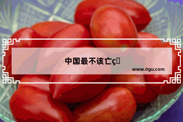 中国最不该亡的朝代