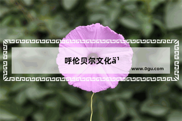 呼伦贝尔文化习俗