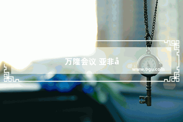 万隆会议 亚非国家的历史性聚会