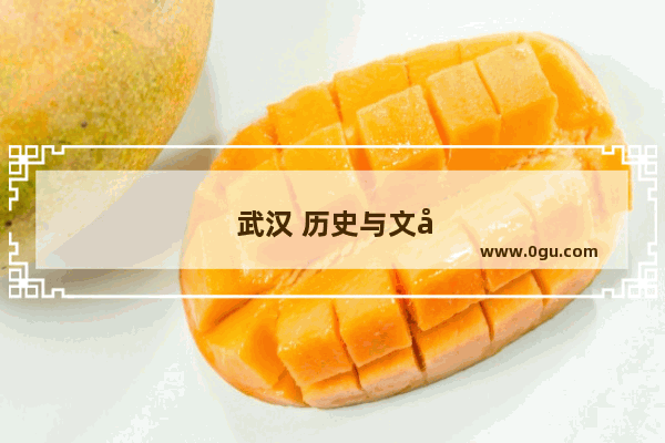 武汉 历史与文化的交融