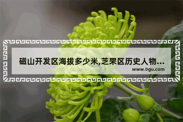 磁山开发区海拔多少米,芝罘区历史人物简介