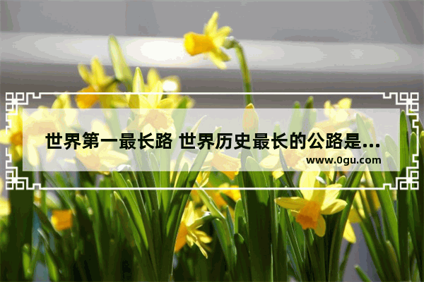 世界第一最长路 世界历史最长的公路是哪条