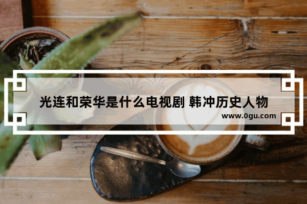 光连和荣华是什么电视剧 韩冲历史人物