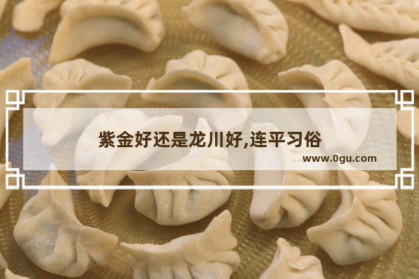 紫金好还是龙川好,连平习俗