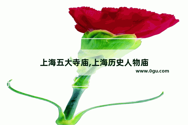 上海五大寺庙,上海历史人物庙