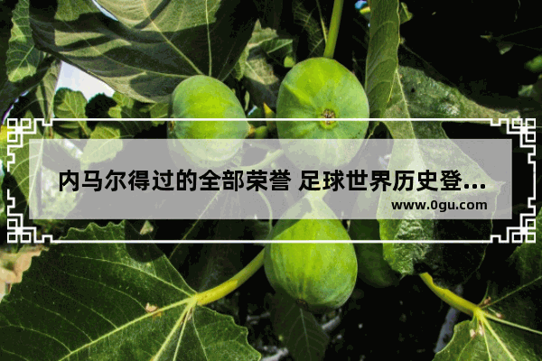 内马尔得过的全部荣誉 足球世界历史登录封面图