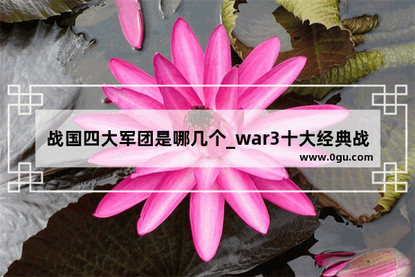 战国四大军团是哪几个_war3十大经典战役之首