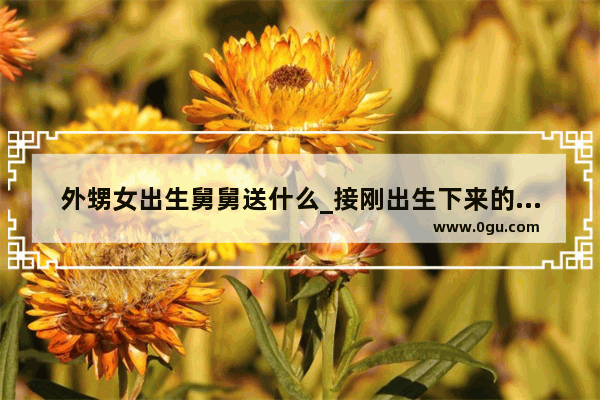 外甥女出生舅舅送什么_接刚出生下来的小宝出院回家有什么讲究的吗