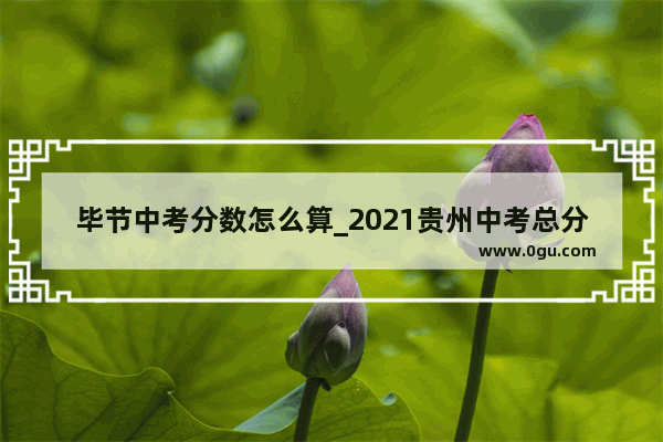 毕节中考分数怎么算_2021贵州中考总分