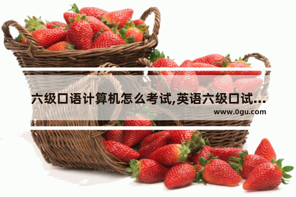 六级口语计算机怎么考试,英语六级口试模拟