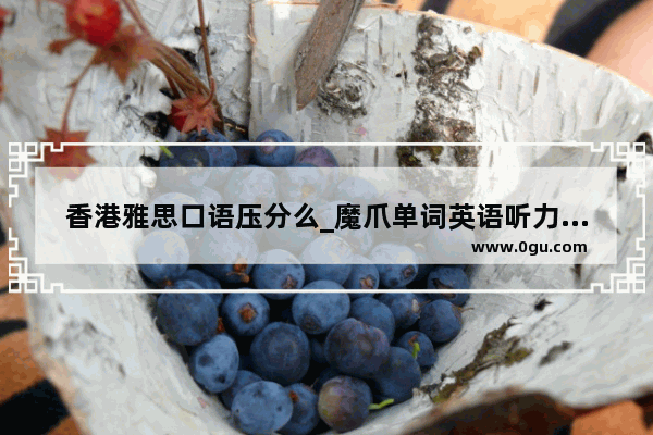 香港雅思口语压分么_魔爪单词英语听力高中
