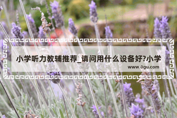 小学听力教辅推荐_请问用什么设备好?小学生要学英语听力 要能