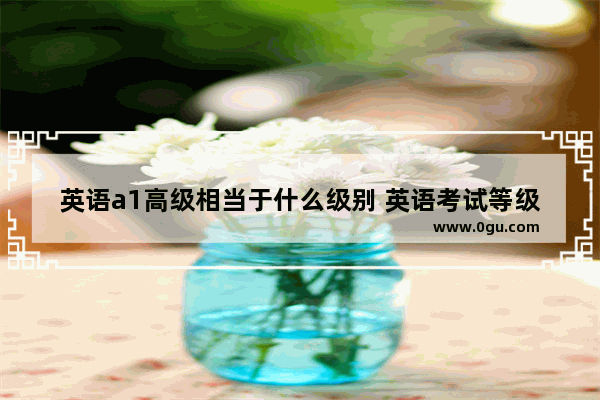 英语a1高级相当于什么级别 英语考试等级A1