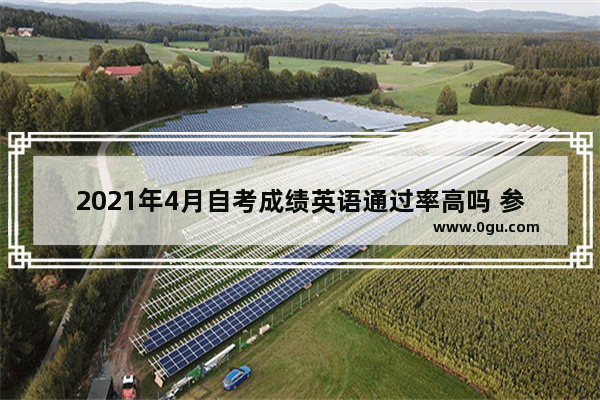 2021年4月自考成绩英语通过率高吗 参加英语考试的小朋友