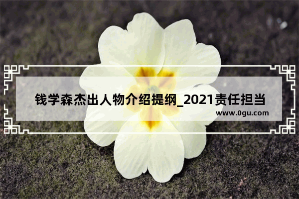 钱学森杰出人物介绍提纲_2021责任担当人物事例