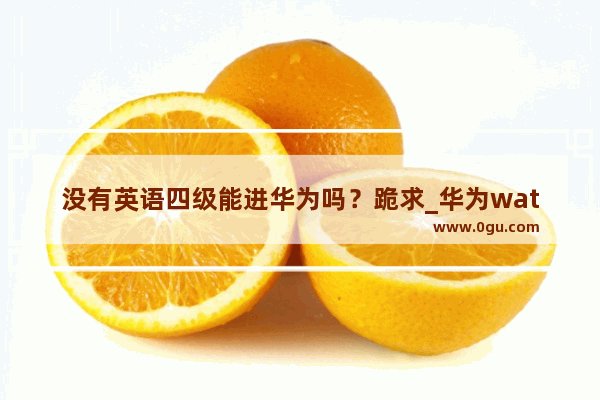 没有英语四级能进华为吗？跪求_华为watch可以带进四六级考场吗