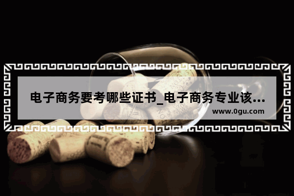 电子商务要考哪些证书_电子商务专业该考哪些证书