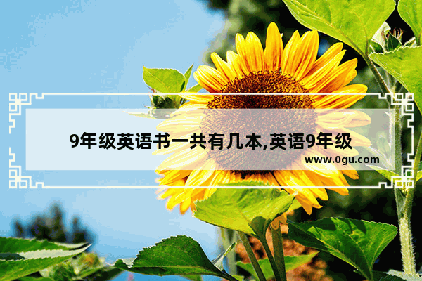 9年级英语书一共有几本,英语9年级